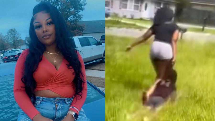 Smh this is crazy‼️A Georgia woman was arrested after a viral video showed  her dragging her child by the hair‼️ She is currently charged…