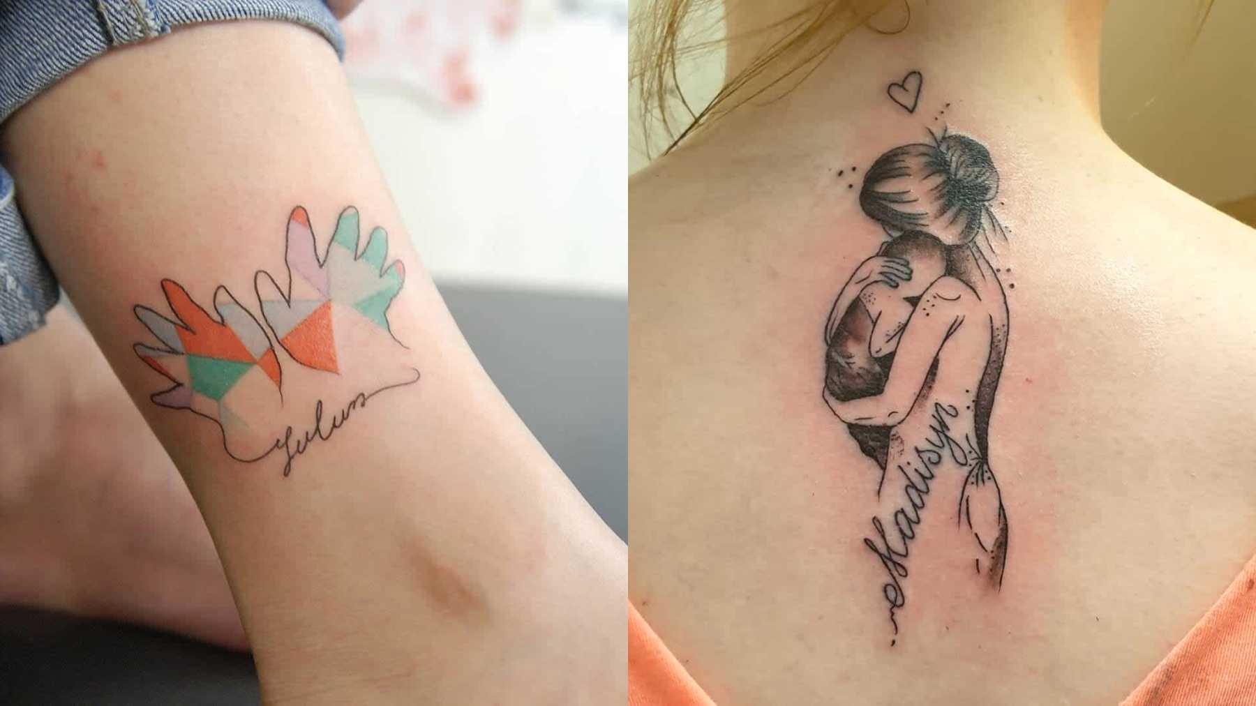 30 Baby Name Tattoos for Parents To Celebrate Their Babies ...