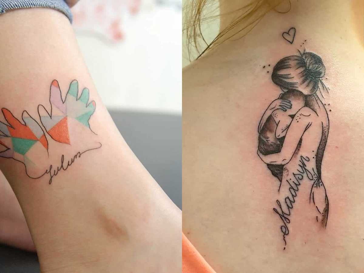 30 Baby Name Tattoos for Parents To Celebrate Their Babies ...