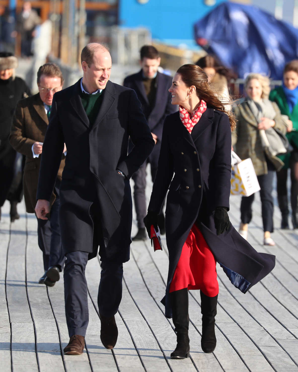 Kate Middleton & Prince William in Wales 2020