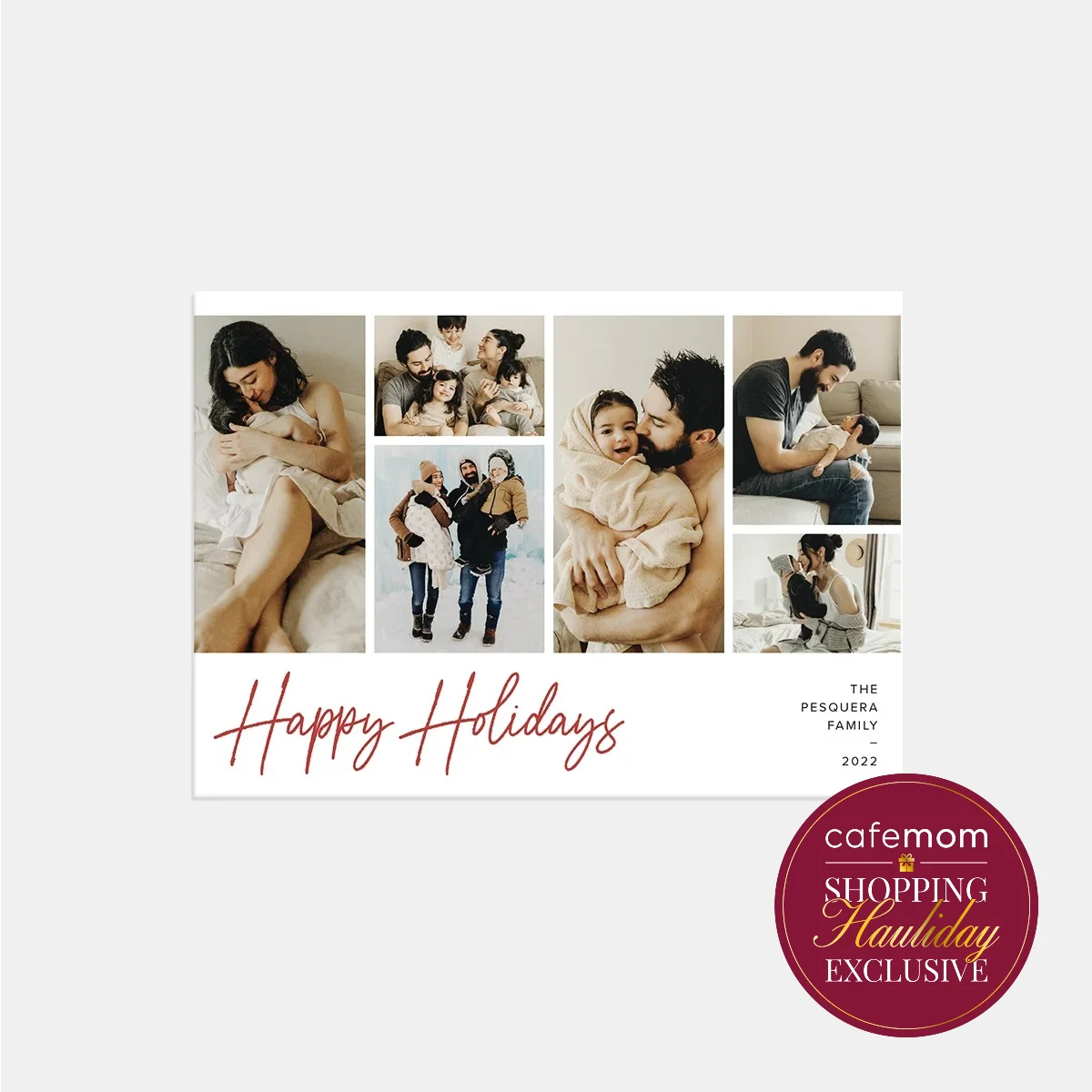 multi-photo holiday card