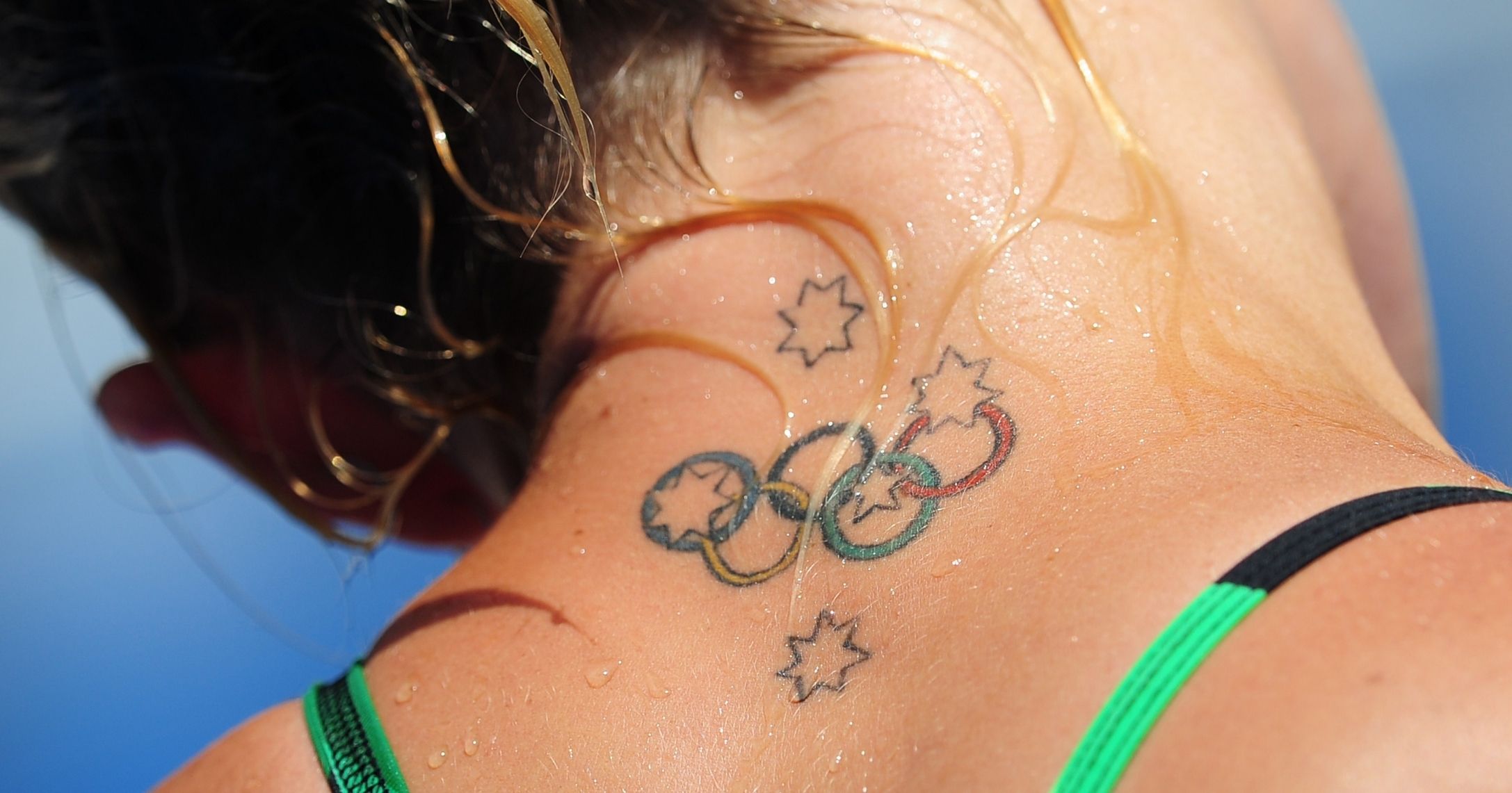 Tattoo Olympic Rings On Inner Side Editorial Stock Photo - Stock Image |  Shutterstock Editorial