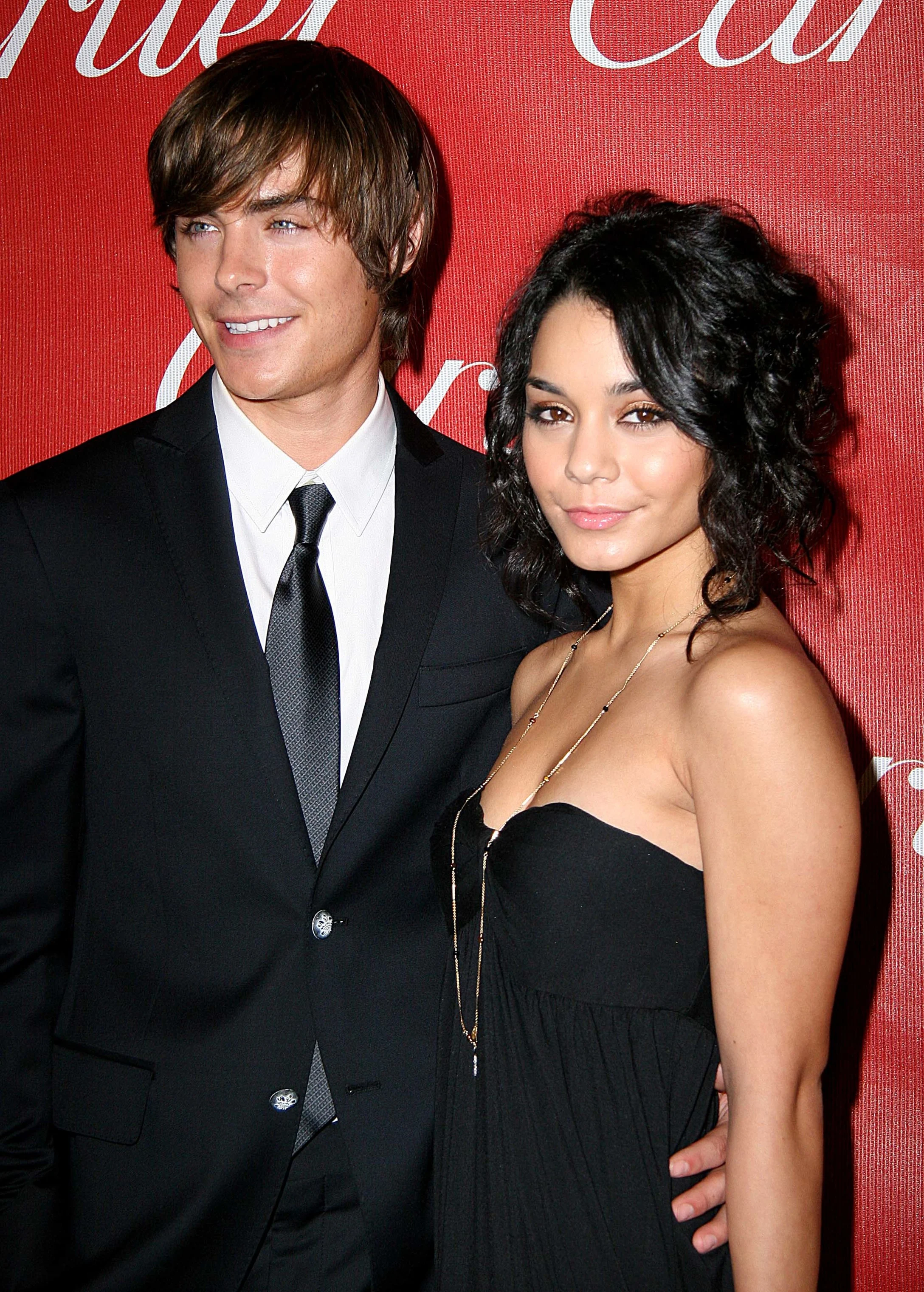 Vanessa Hudgens and Zac Efron