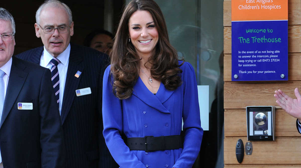 Kate Middleton Reiss blue dress