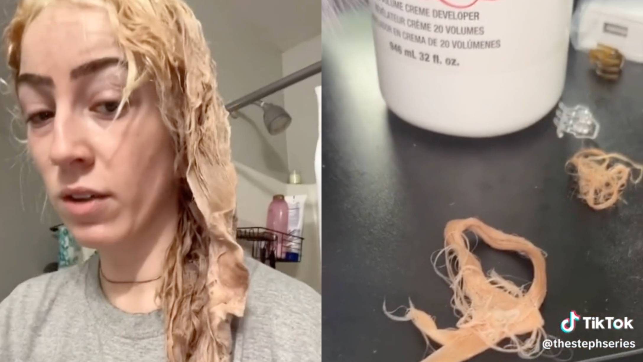 I Went Viral After I Dyed My Hair Blonde for the Summer It Fell