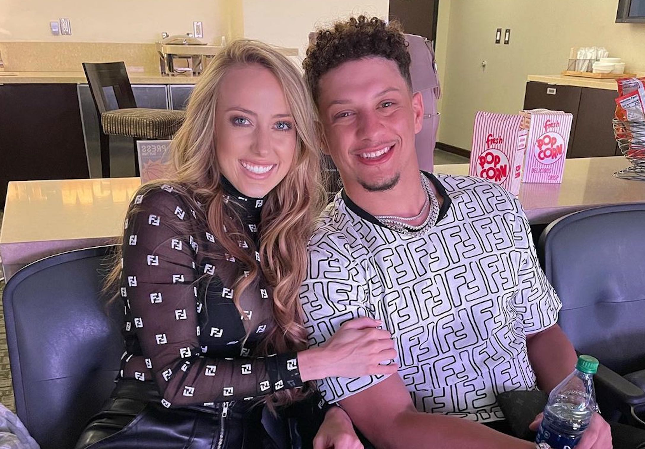 Patrick Mahomes' Fiancee Brittany Matthews Works Out With Baby: Video