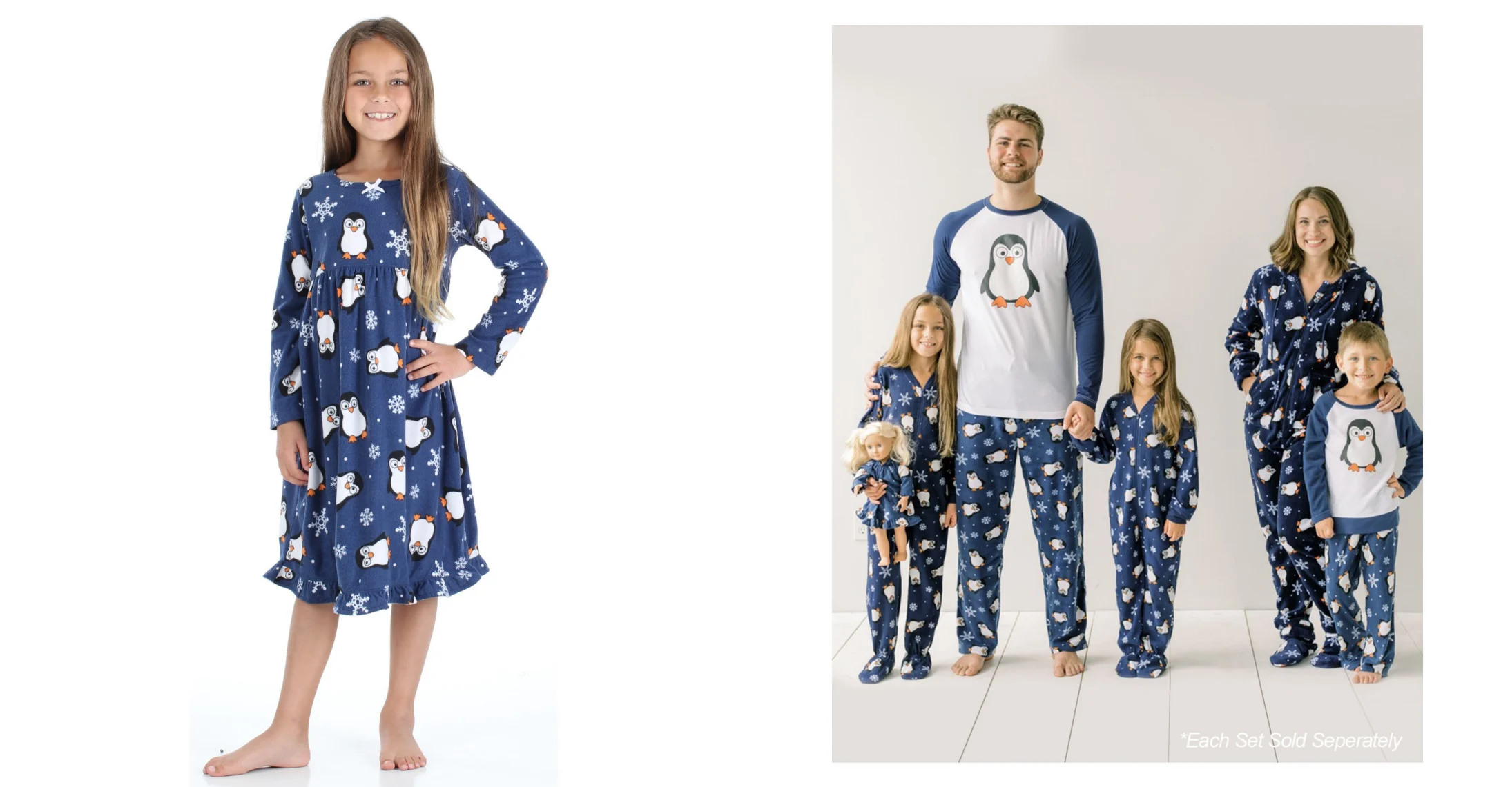 Matching Hanukkah PJs (3)