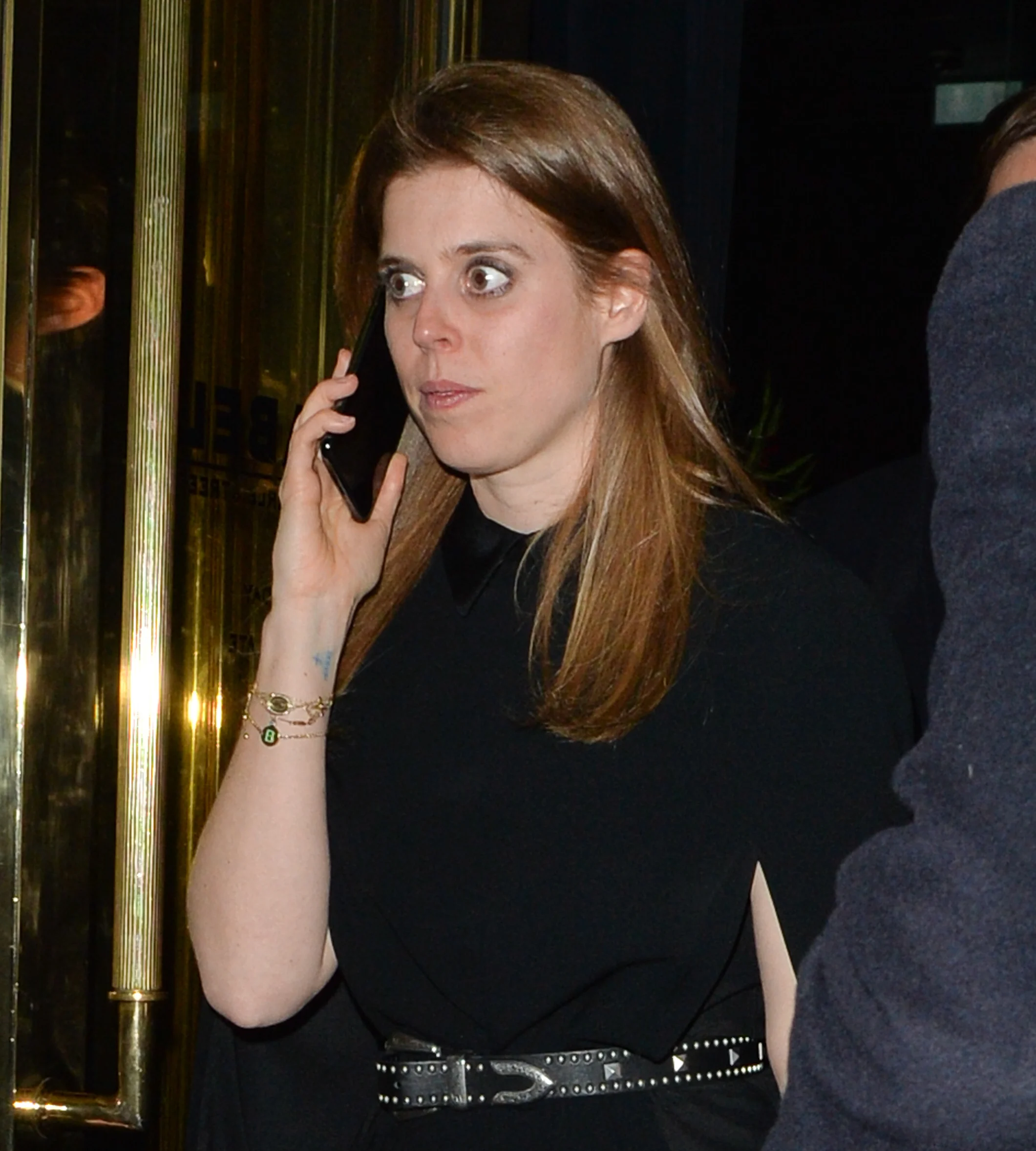 princess beatrice on cell phone