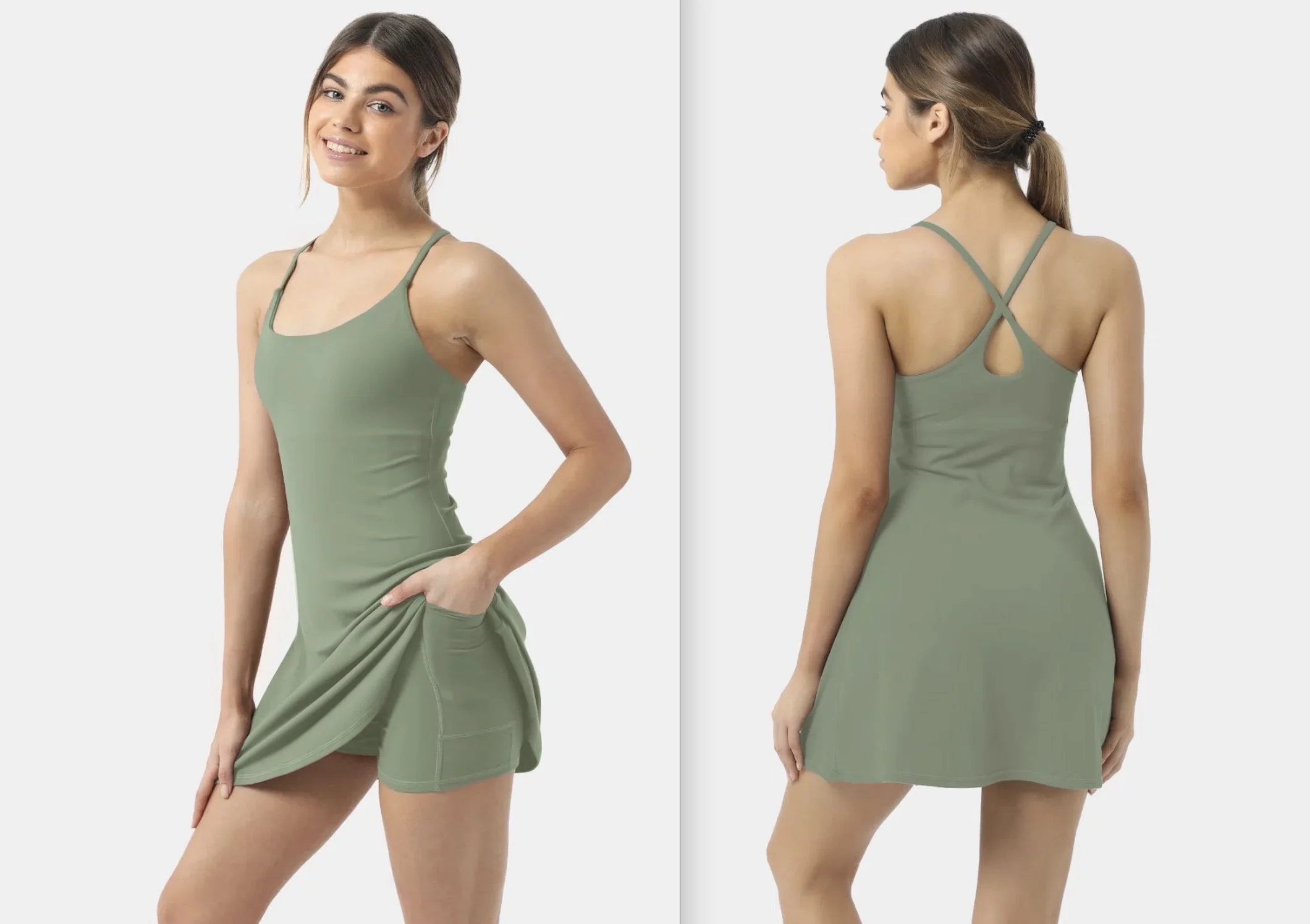 Testing the Viral TikTok Dress  Halara Everyday Dress Review and Try On 