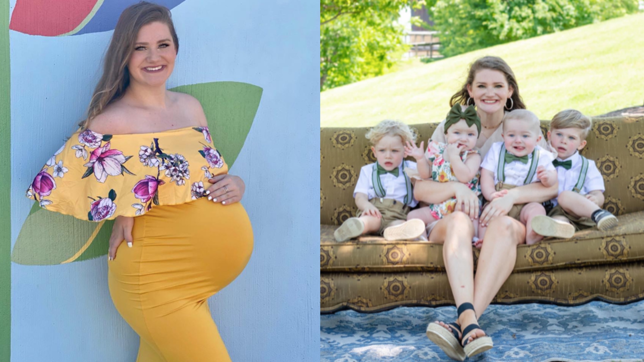 Woman Miraculously Gives Birth To Two Sets Of Twins Back to Back While ...