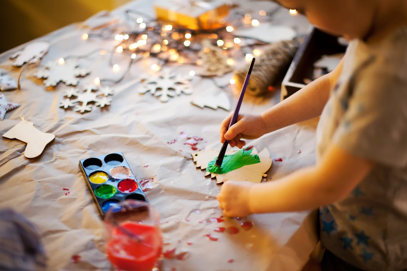 decorating ornaments