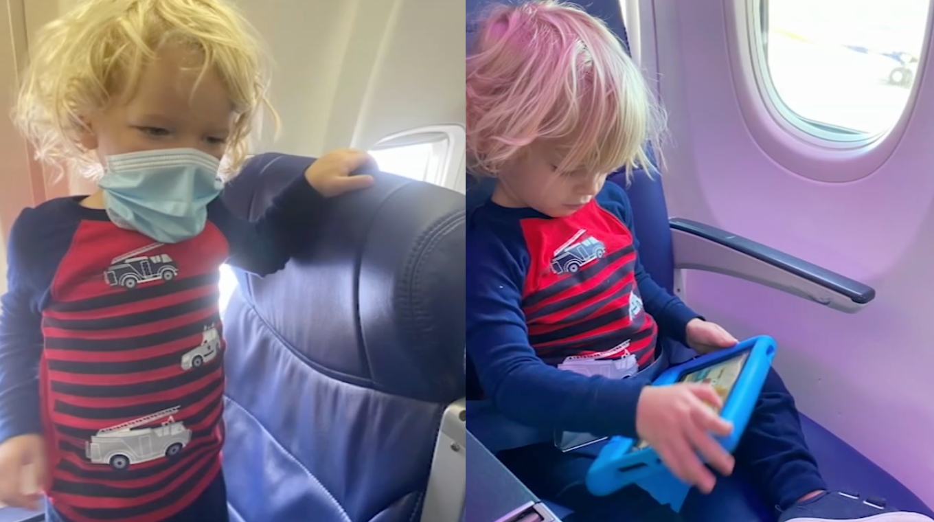 Mom Gets Kicked Off a Flight After Toddler Wasn't Wearing a Mask While(02)