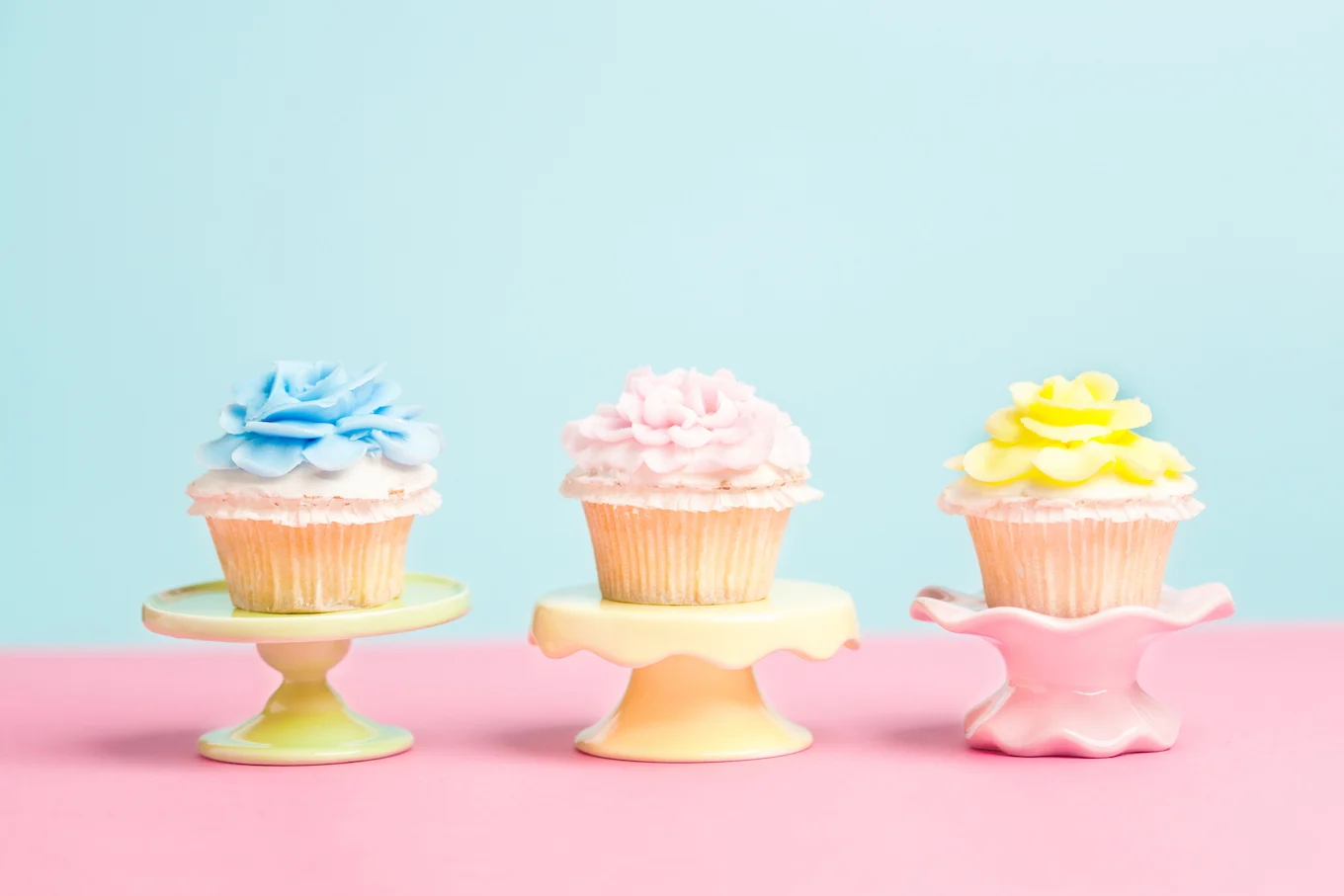 spring cupcakes