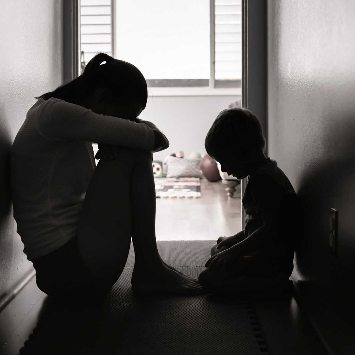 mom & son sad mom & son sad