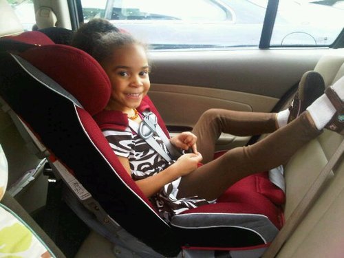 rear facing child car seat