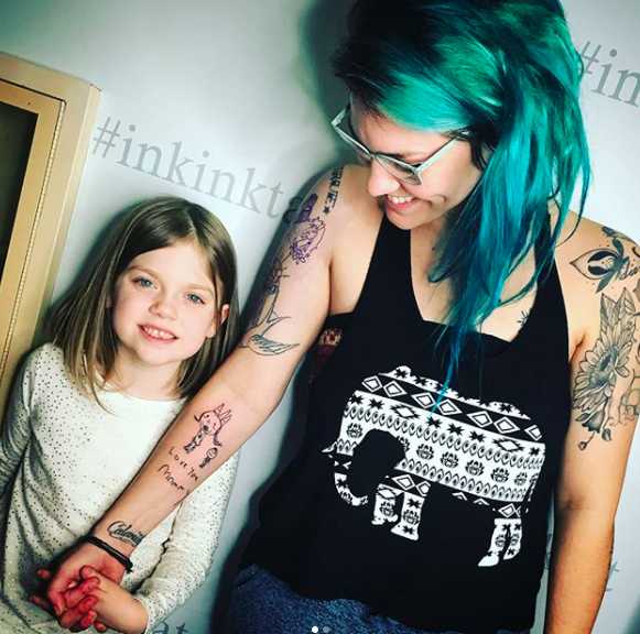tattoos with meaning mother and child