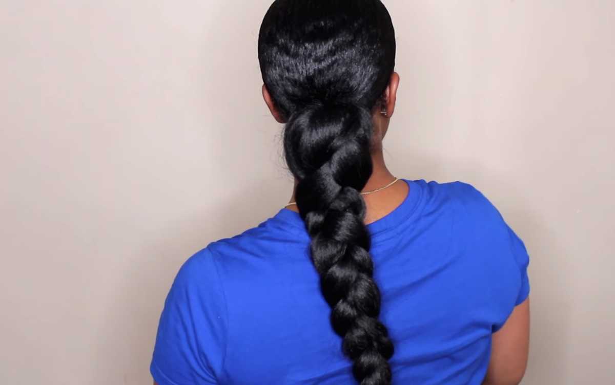 How to achieve a Faux Waterfall Braided Headband, using our Loop