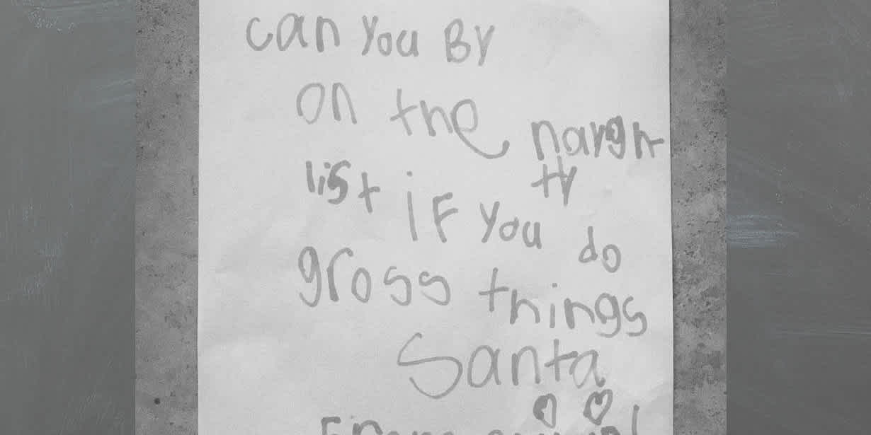 15 Unintentionally Hilarious Letters From Kids to Santa