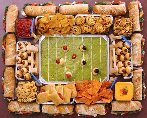 crazy super bowl food