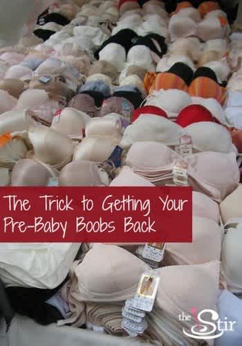 Want Your Pre-Pregnancy Breasts Back? It's All in the Bra