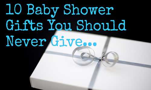 Useless baby shower deals gifts