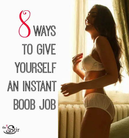 boob job without plastic surgery