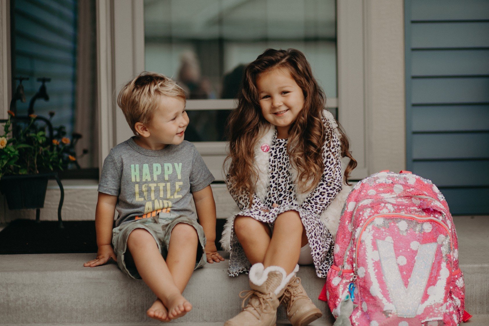 first day of school pictures ideas photo with brother