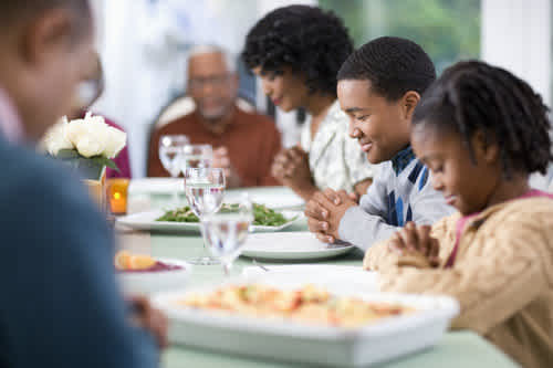 Giving Thanks For Food