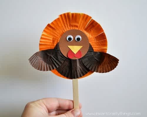 Tin Can Turkey Craft - Create Make Decorate with Nikki