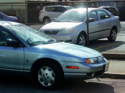 cars parking lot