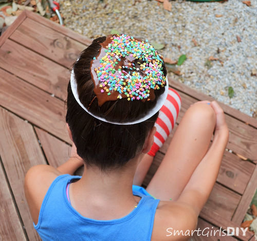 Coffee and Doughnuts  Youve Never Seen Crazy Hair Day Ideas as Wacky as  These  POPSUGAR Family Photo 30