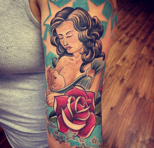 15 Breastfeeding Tattoo Ideas That Are Meaningful  Gorgeous