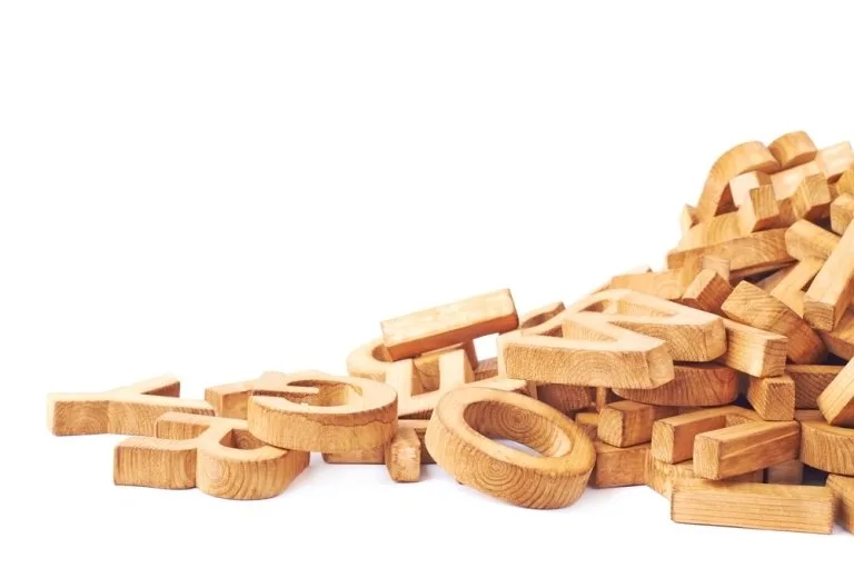 wooden letters
