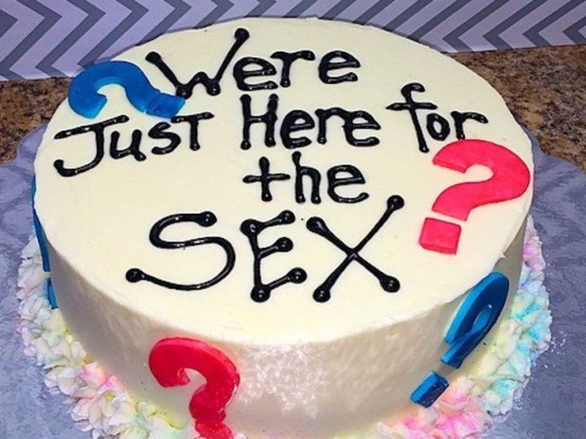 15 Outrageously Inappropriate Gender Reveal Cakes 