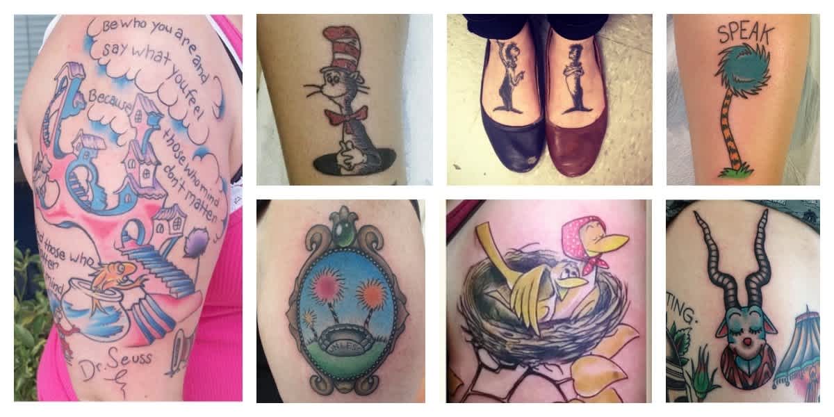 26 Whimsical & Wonderful Dr. Seuss Tattoos (PHOTOS)
