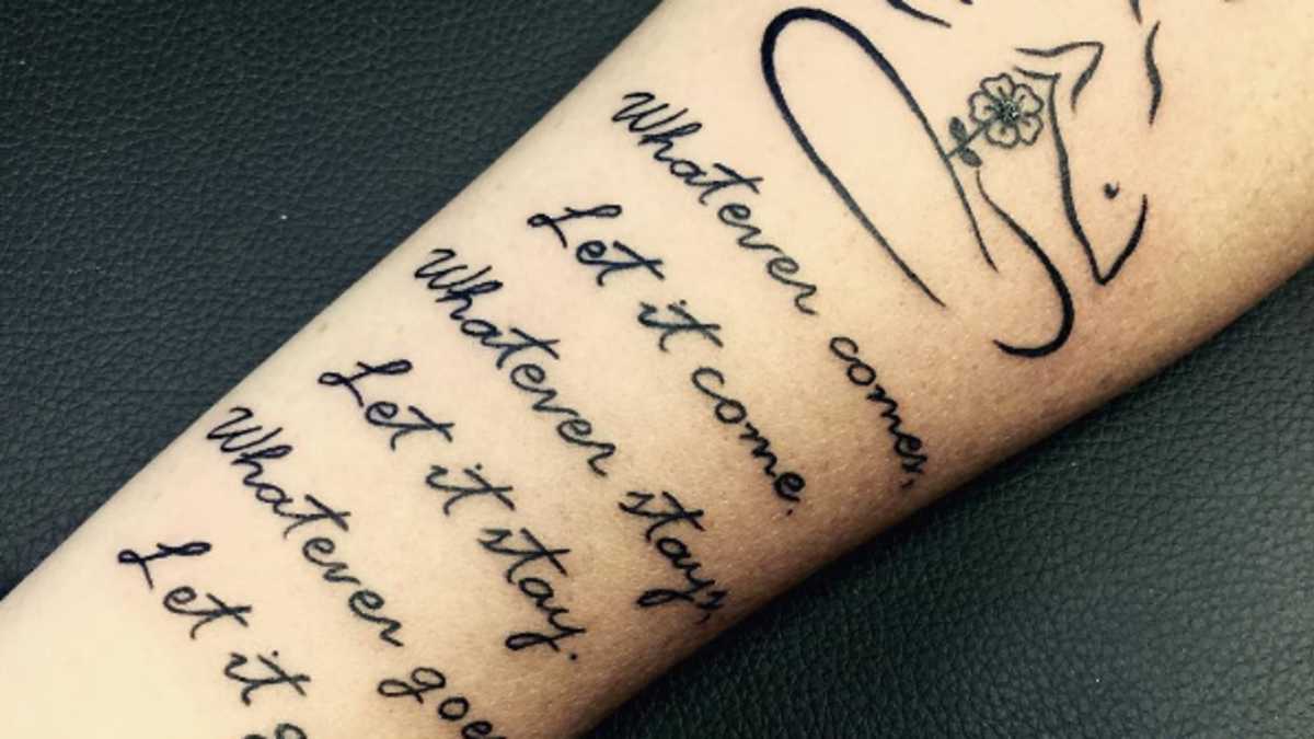 31 Meaningful Quotes That Look Lovely as Tattoos 