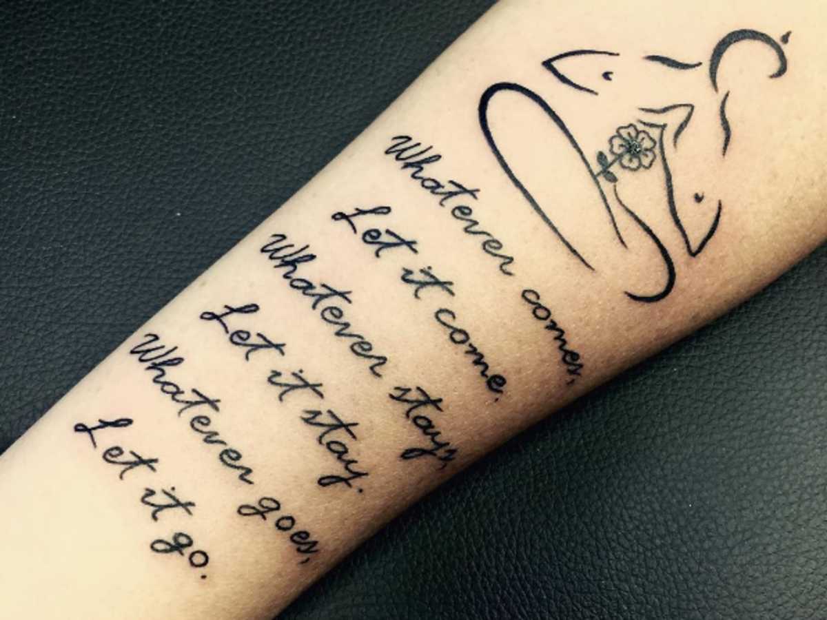 31 Meaningful Quotes That Look Lovely as Tattoos 