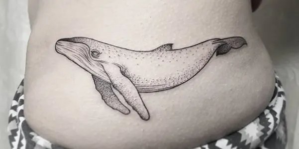 hip tattoo