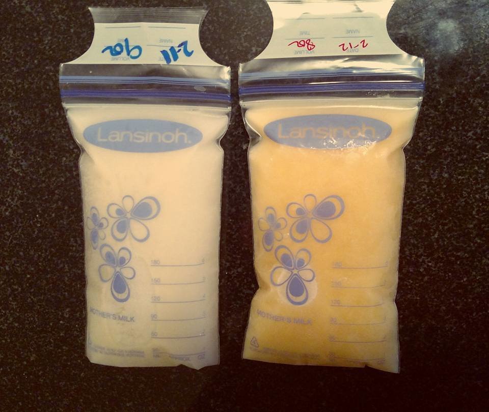 Viral Photo Shows How Much Breast Milk Changes Daily Based On What