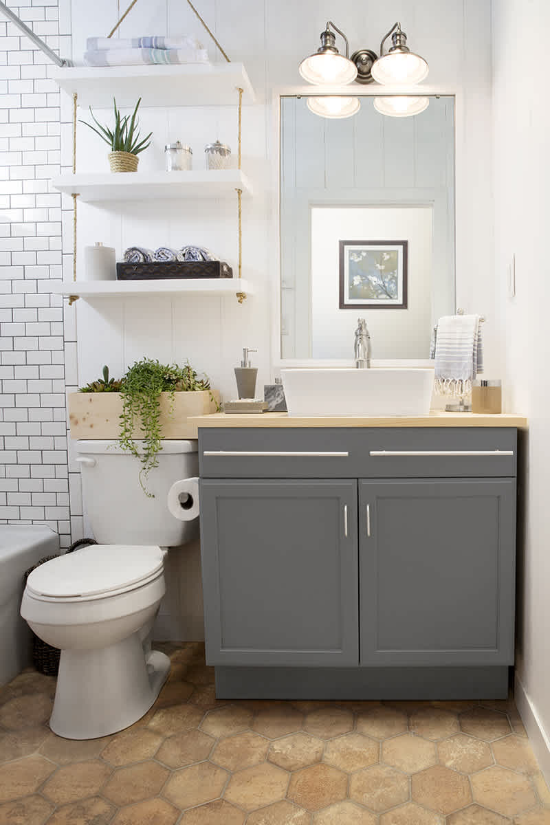 Easy bathroom storage hacks you've never thought of before