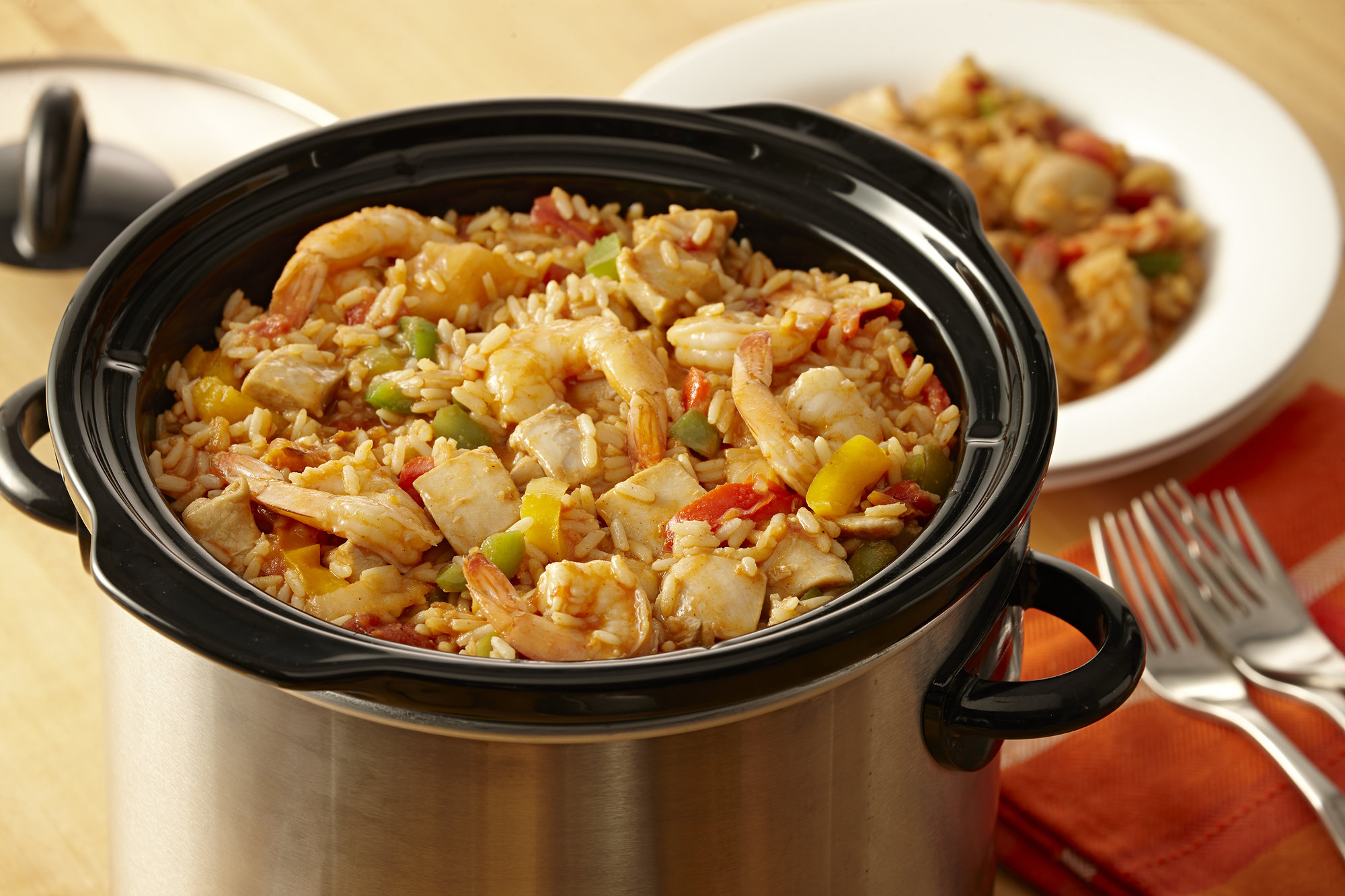 CrockPot Jambalaya A Mardi Gras Favorite