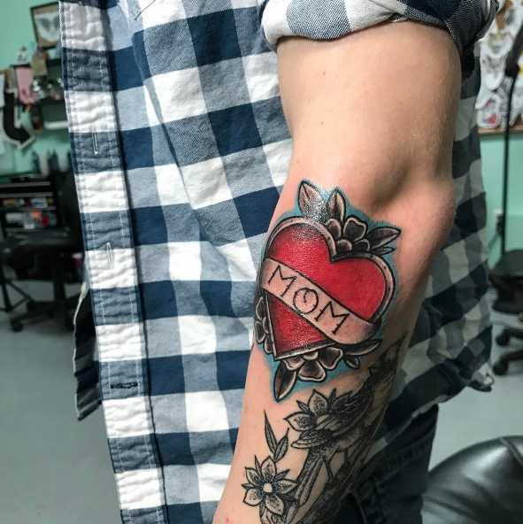 cool mom and dad tattoos for men