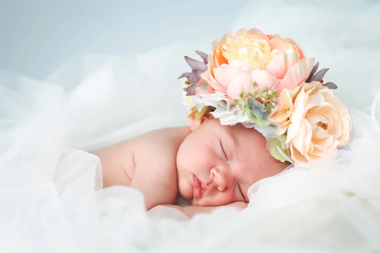 baby girl flowers