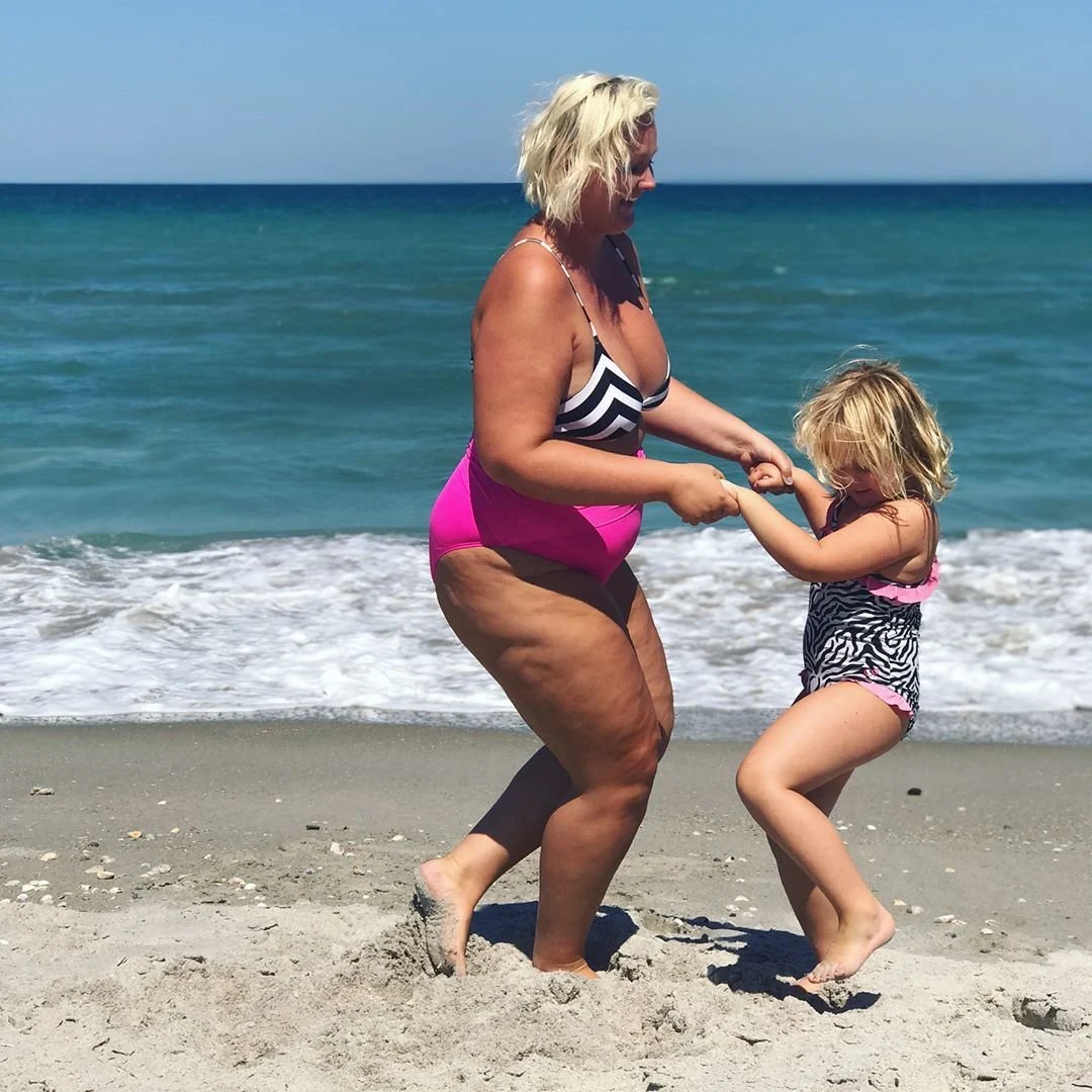 allison kimmey with daughter