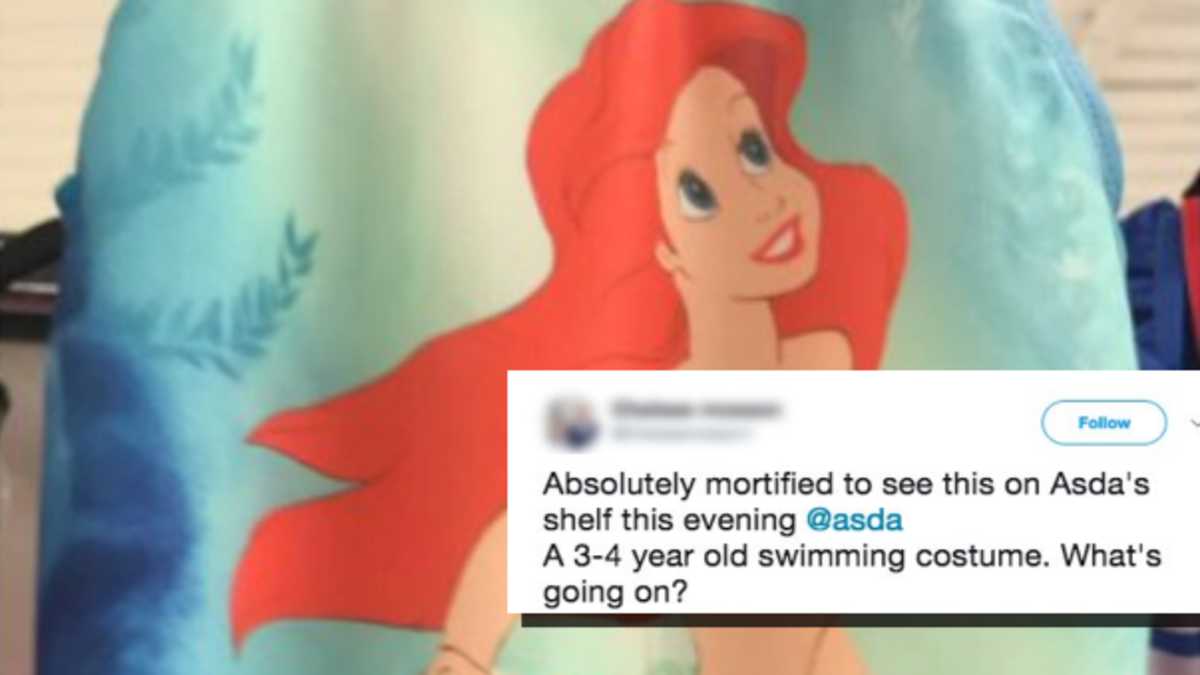 Ariel swimming costume deals asda