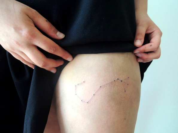 Virgo Constellation, done by Iza at Dark Art Tattoo Studio, Budapest,  Hungary. : r/tattoo