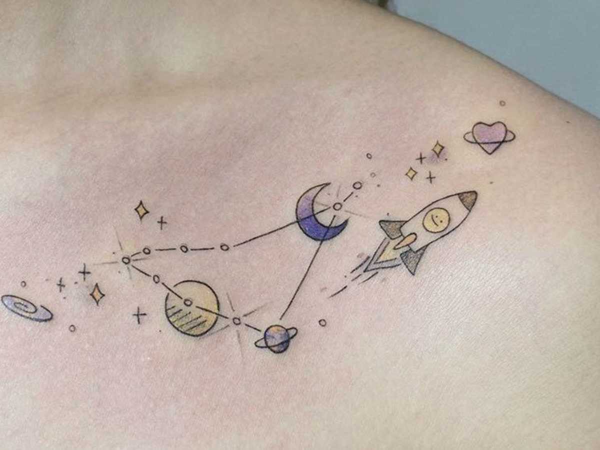 50 Zodiac Tattoos That Are Out of This World 