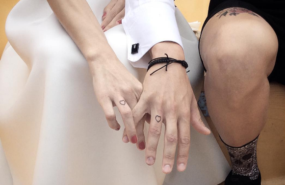 18 Wedding Ring Tattoos For Couples That Convey Their Love