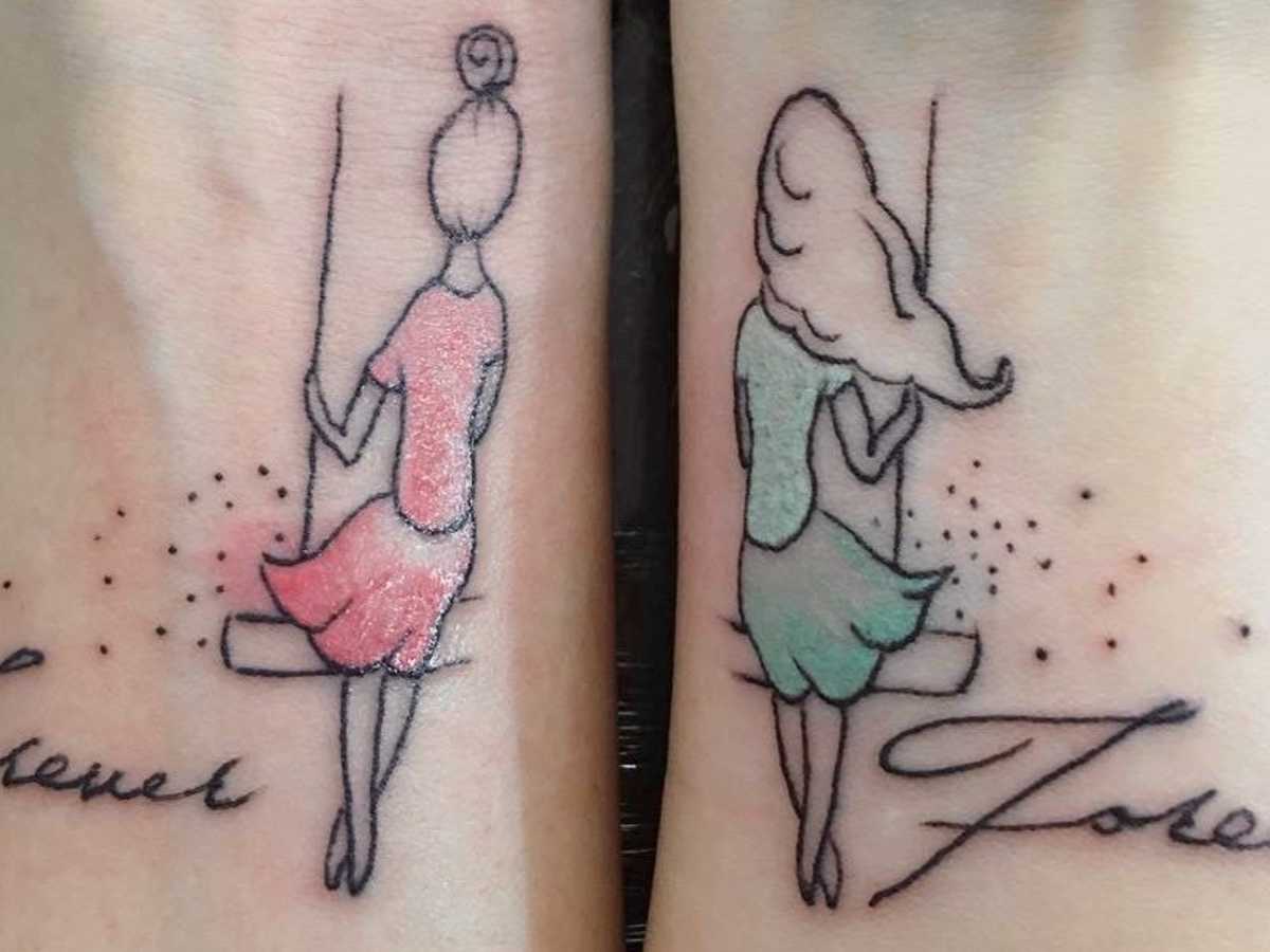 40 Epic Best Friend Tattoos for Women & Their Soul Sisters 