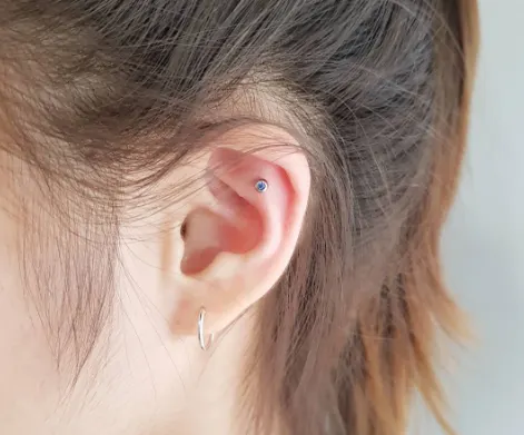 outer conch piercing